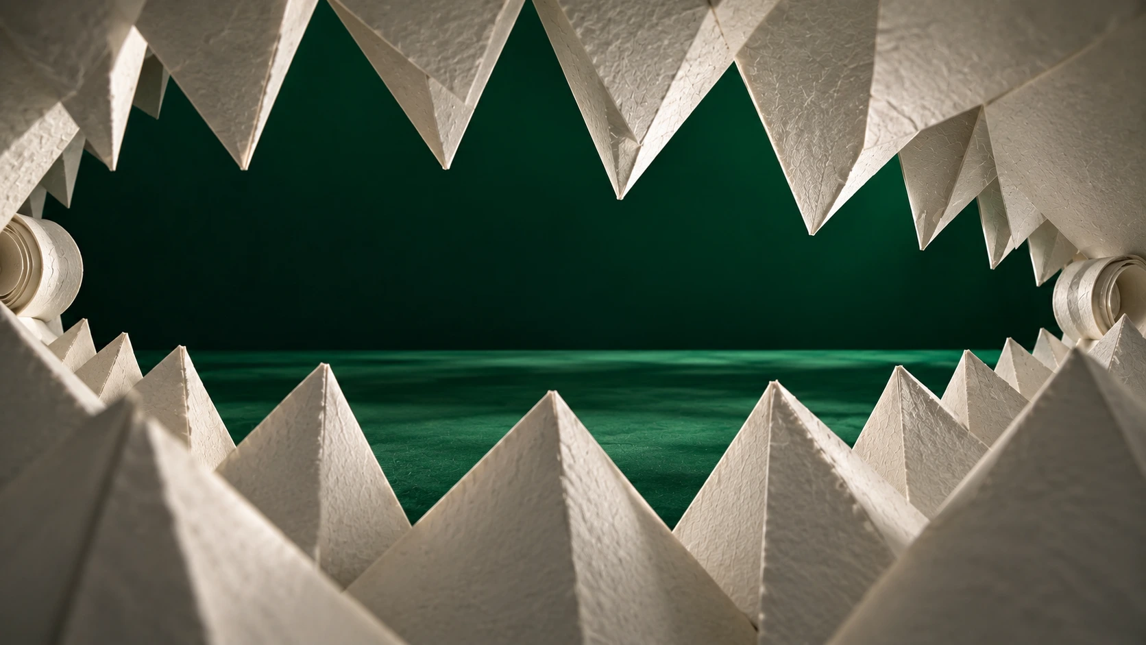 Inside the same folded-paper construction